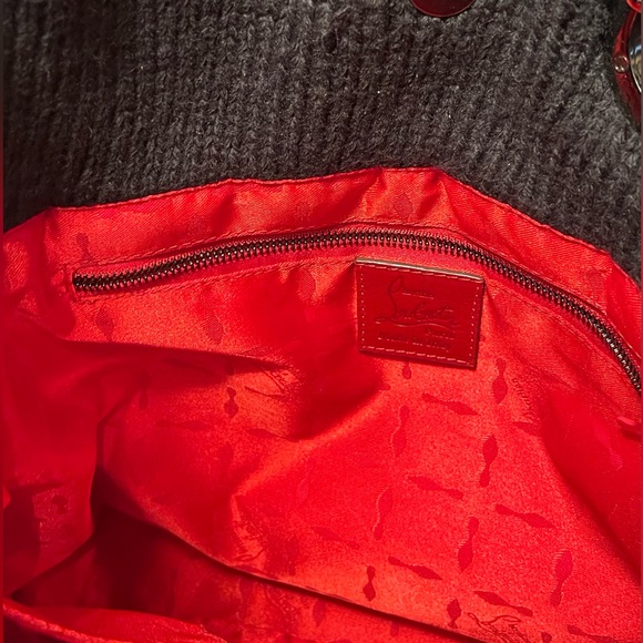 Christian Louboutin Hobo w/Wool Trim - Picture 7 of 8